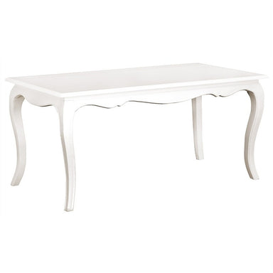 Eiffel Solid Wood Timber 160cm French Dining Table - White TWS899DT-160-85-FP-WH_1