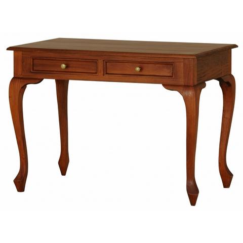 England Queen Anne 2 Drawer Console Table Writing Desk TWS899 LP
