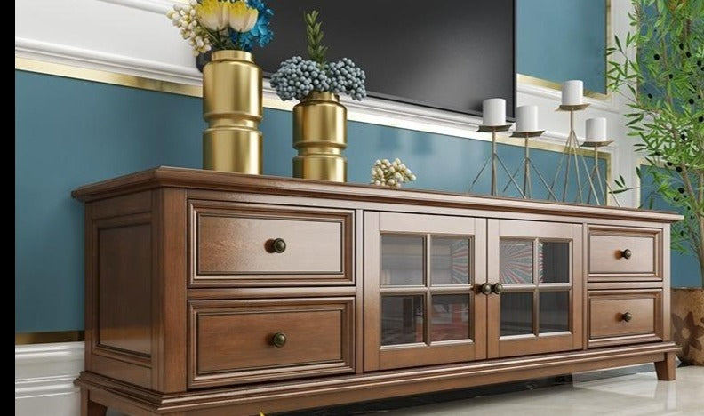 ISLA American Solid Wood TV Console Cabinet