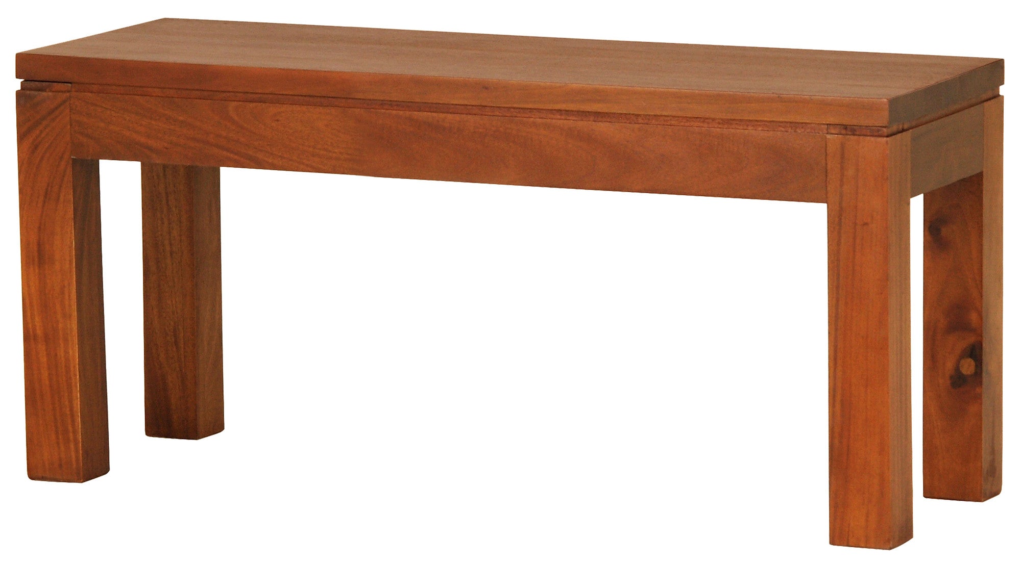 Scandinavia Solid Teak Timber 90cm Dining Bench Light Pecan TWS899BE-90-35-TA-LP_1