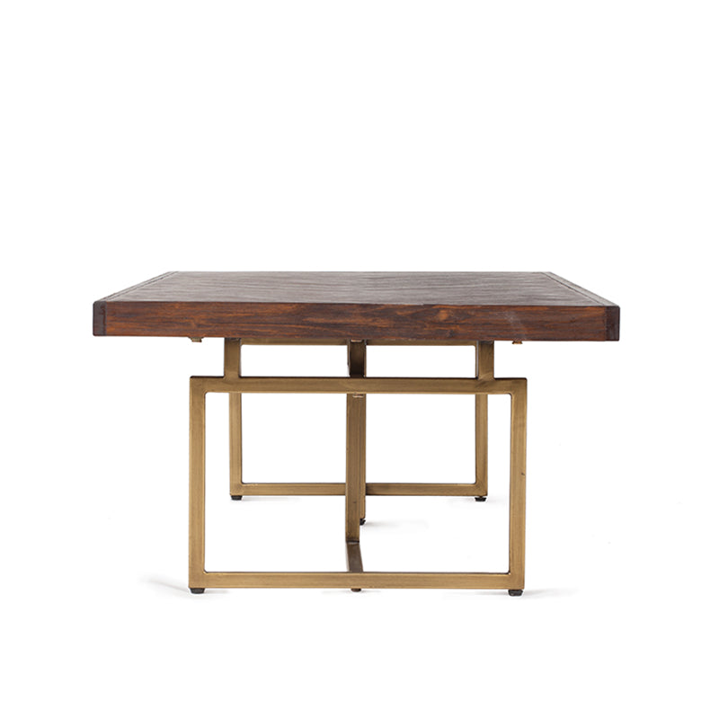 ANGELINA Herringbone Coffee Table Designer Solid Wood