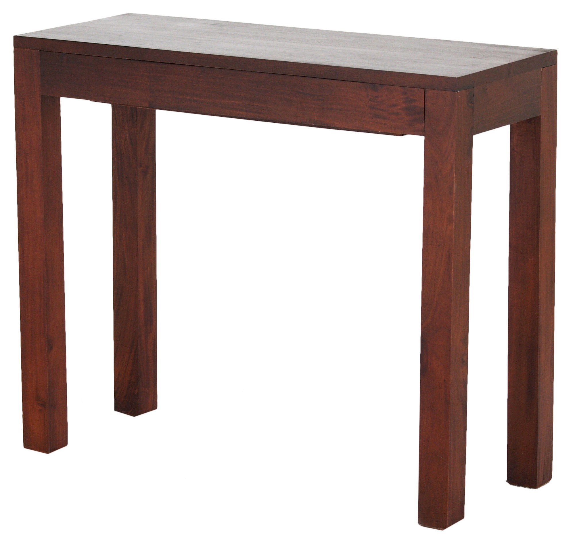 Scandinavia Solid Teak Timber Single Drawer 90cm Sofa Table - Light Pecan TWS899ST-001-TA-LP