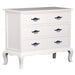 Eiffel Solid Wood Timber 3 Drawer French Chest of Drawers Lowboy, White TWS899SB-003-FP-WH_1