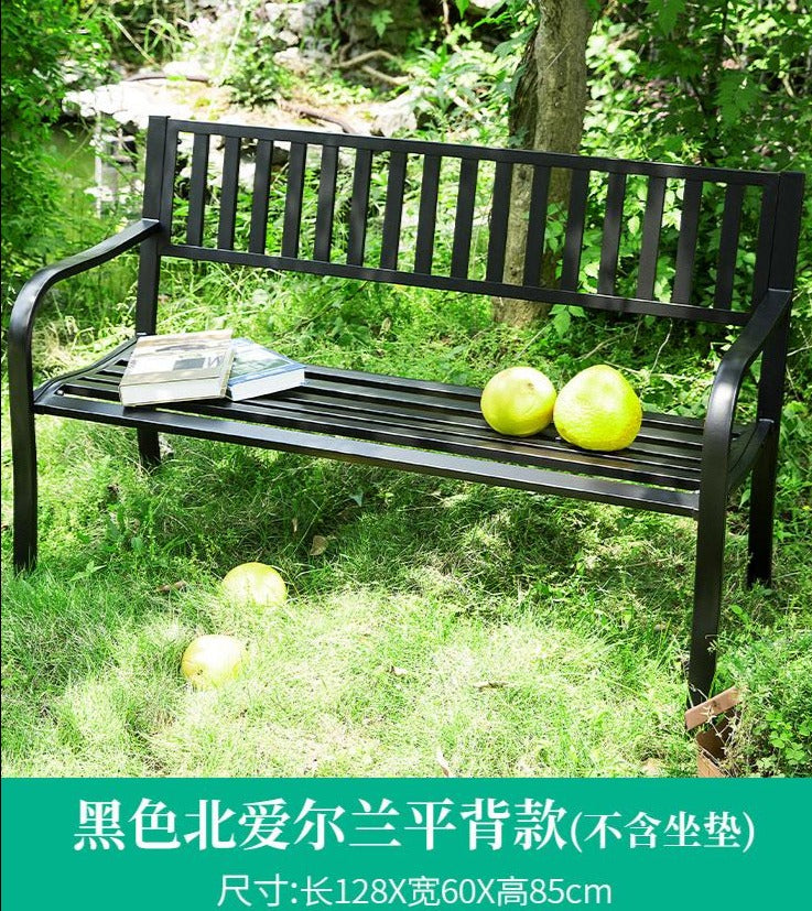 KEVIN B Park Bench Chair Outdoor Simple Bench Garden Leisure