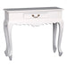 QueenAnne Solid Wood Timber 90cm French Console Table - White TWS899ST-001-CV-WH_1