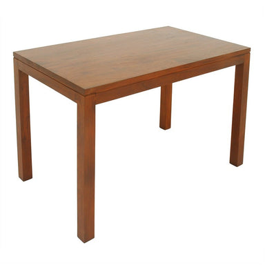Scandinavia Solid Teak Timber 120cm Dining Table - Light Pecan TWS899DT-120-70-TA-LP_1