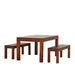 Scandinavian-Dining-Table 180 x 100 cm with Benches Package Set TWS889DT180 x 100