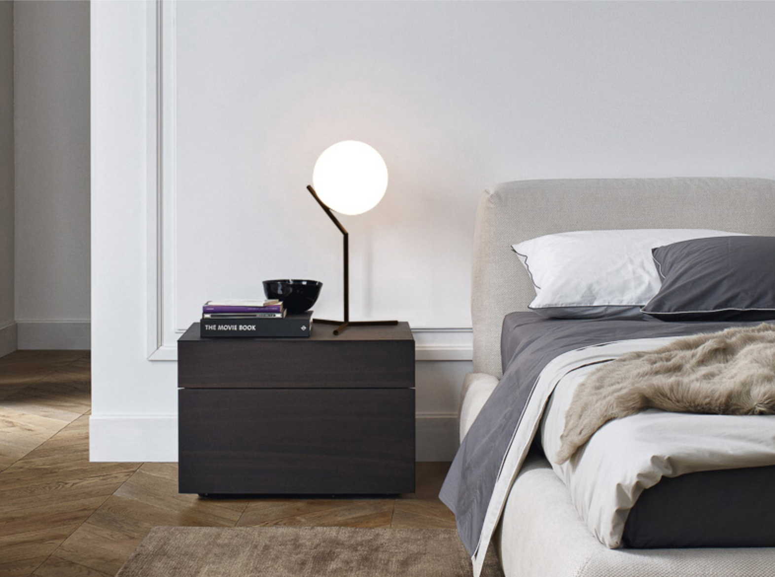 GABRIEL Full Moon Contemporary LED Table Lamp