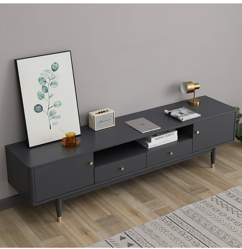 ELIJAH Nordic Solid Wood TV Console Cabinet Simple Modern Design
